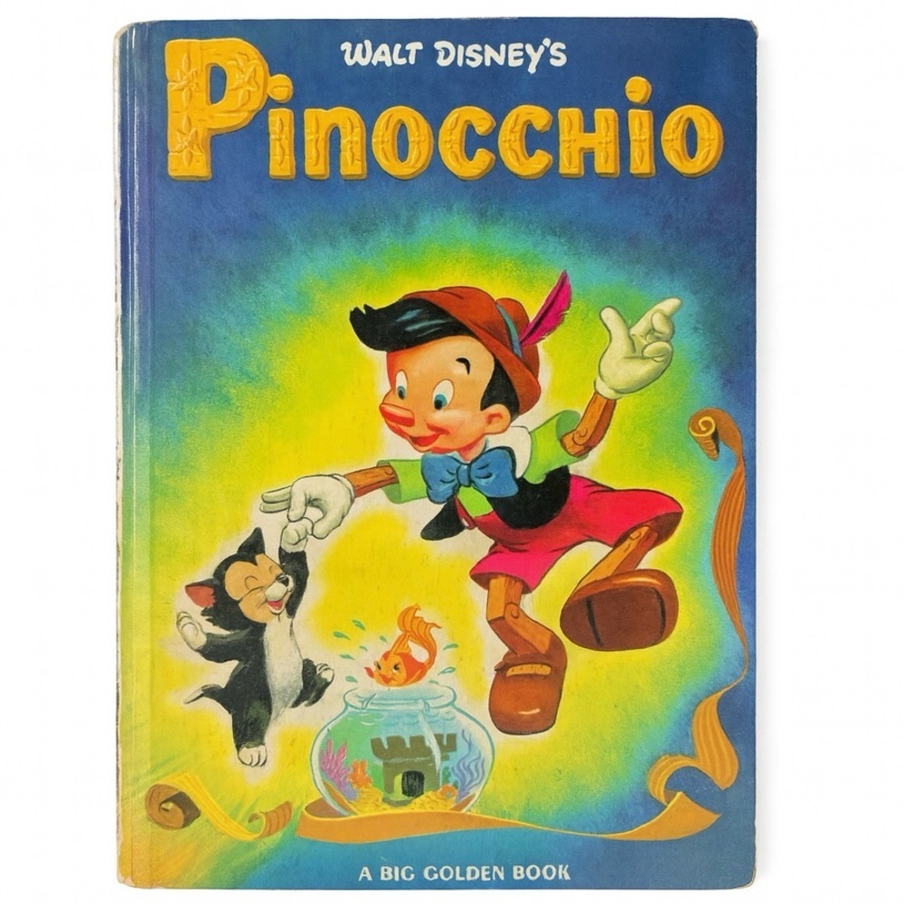Walt Disney’s Pinocchio Big Golden Book Hardcover